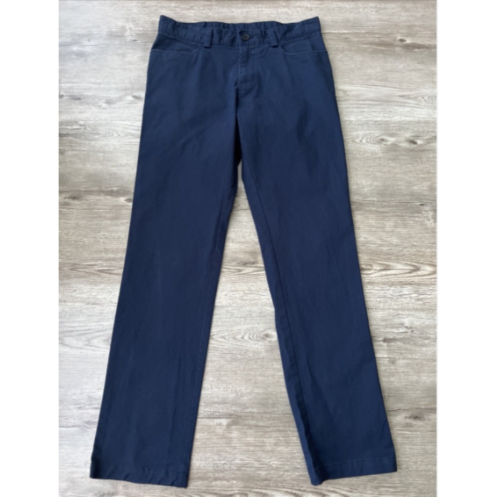 Calvin Klein Slim Fit 5 Pocket Pants Mens 30x32 Navy Stretch Twill
